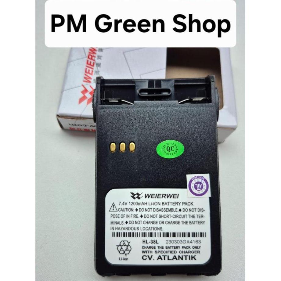 BIG SALE - baterai ht toriphone tp 998dlx model HL 38L Walkie Talkie
