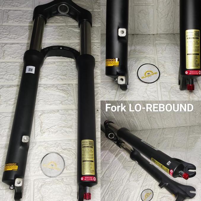 Fork Oversize MTB 27.5 SR SUNTOUR XCR HIDROLIK AIR Suspension REBOUND T120
