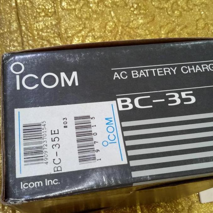 HARGA SAHABAT - charger icom BC35 untuk ht jadoel icom 2n 02n 2ga
