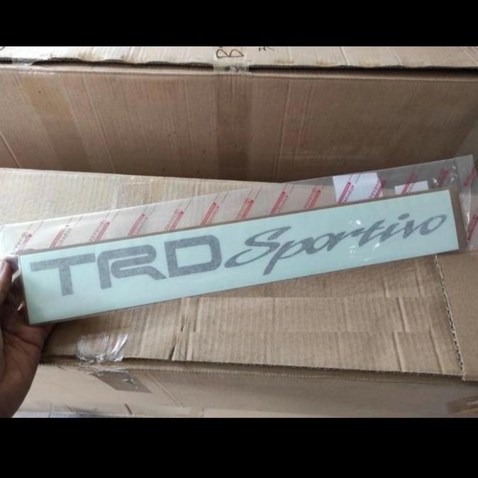 BEBAS ONGKIR - stiker trd sportivo rush new original