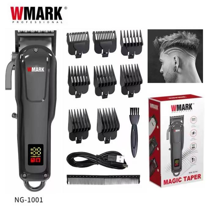 WMARK Alat Cukur Rambut Hair Clipper Professional 6600 RPM NEW 2024 Charging USB Tipe C Mesin Cukura