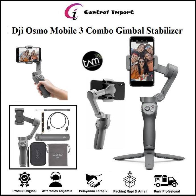 Dji Osmo Mobile 3 Combo Gimbal Stabilizer - Osmo Mobile 3 Orinal