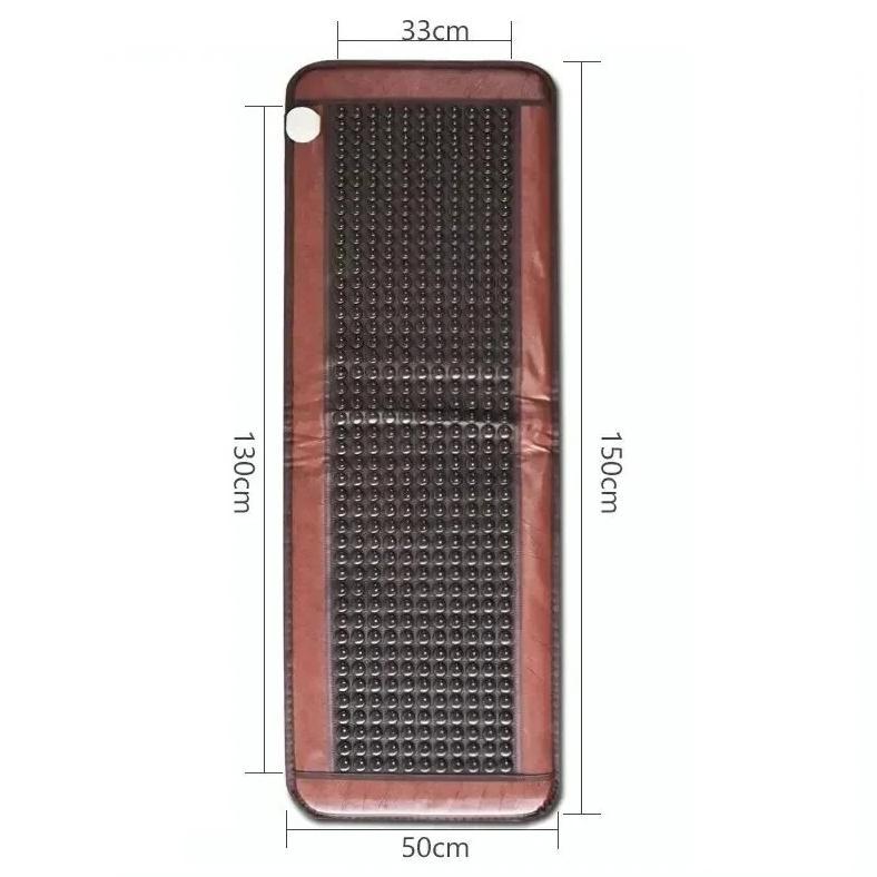 BestPromo Alat Terapi Batu Turmalin Kasur Terapi Kesehatan Panas 150 X 50Cm Alat Terapi Matras Turma