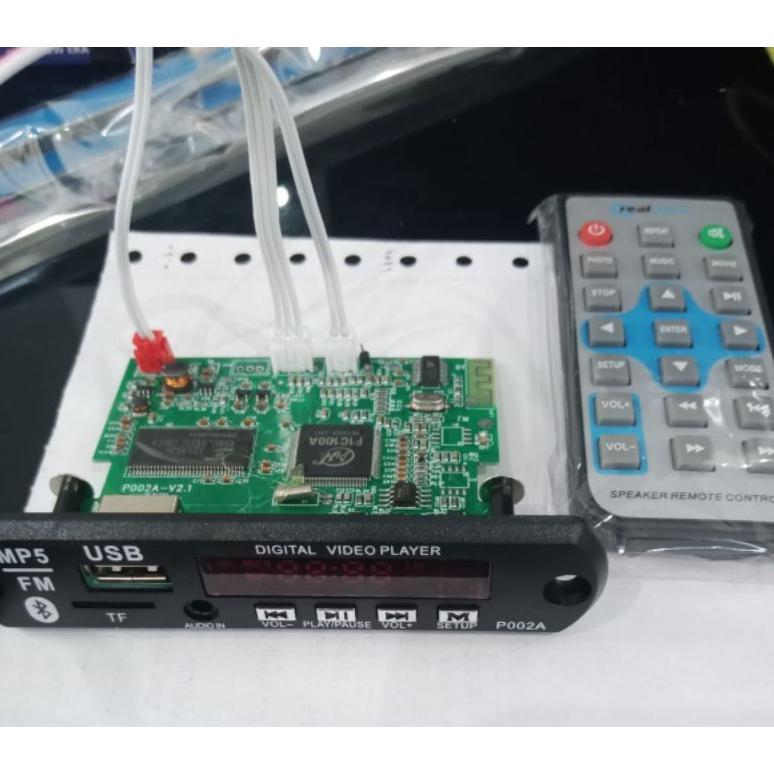 KIT MODUL RAYDEN BLUETOOTH MP3,MP4,MP5 DIGITAL VIDEO PLAYER WITH REMOTE CONTROL HIGH QUALITY