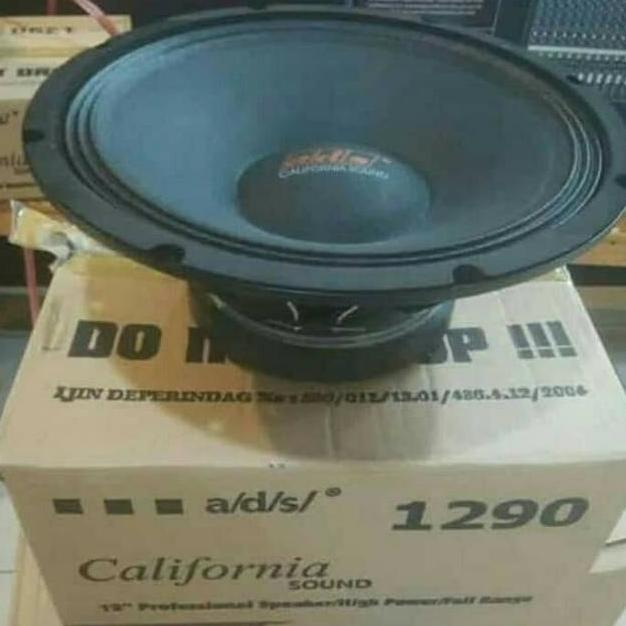SPEAKER 12 INCH ADS CALIFORNIA ADS 1290