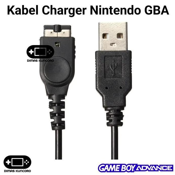 Kabel Charger Nintendo GBA charging usb nintendo gameboy game boy advance gba sp ds nds fat