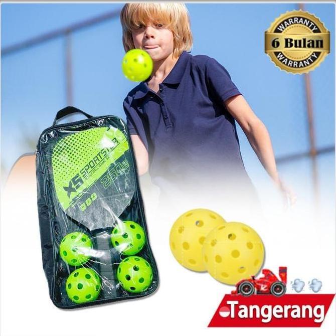 REWARLI Set Pickleball Set Pickleball Paddle Raket Pickleball With Balls