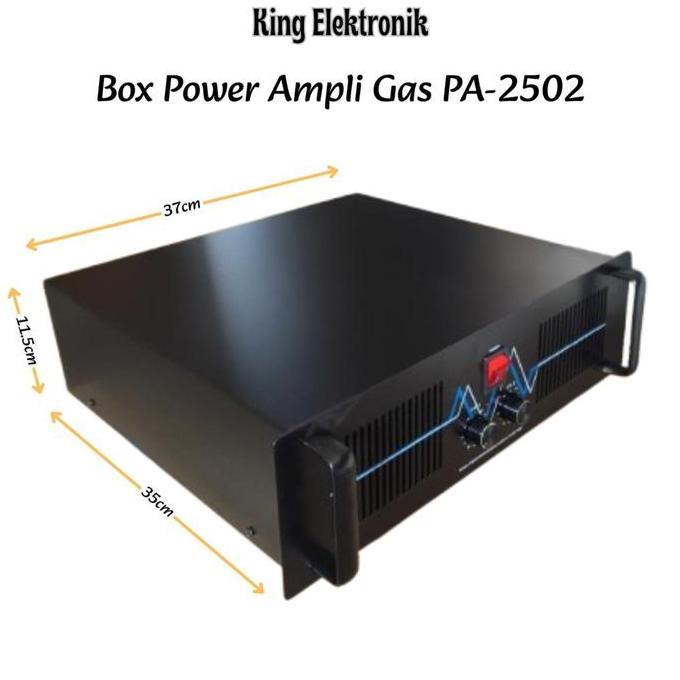 Box Power GAS Box Power Ampli Box Amplifier PA 2502 Full Akesoris