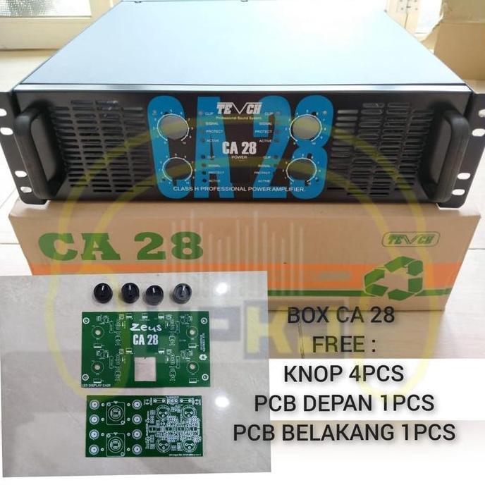 BOX POWER CA28 CA 28 AMPLIFIER 4CHANNEL 4 CHANNEL 4CH