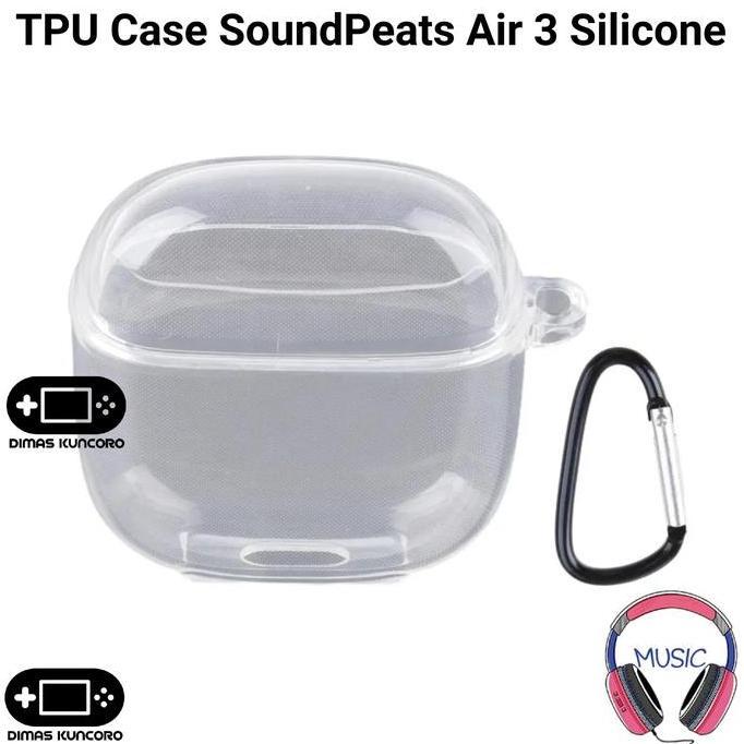 TPU Case Soundpeats Air 3 silicone silikon soft air3 cover protector