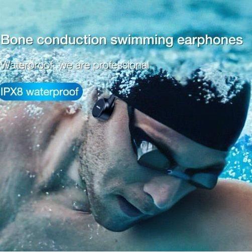 Lenovo Bone Conduction Headphone Wireless Bluetooth Running Swimming