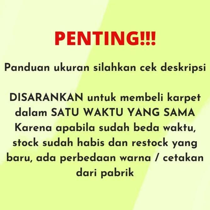 Karpet Meteran Exclusive Bludru Polos Lebar Karpet 3 Meter SAHARA