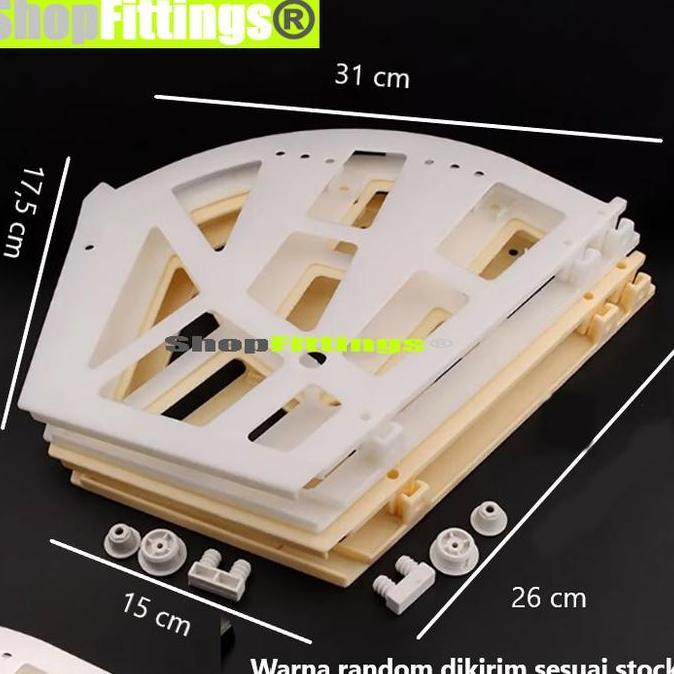Braket Lemari Rak Sepatu Engsel Putar Flip Shoe Rack Hinge Mechanism