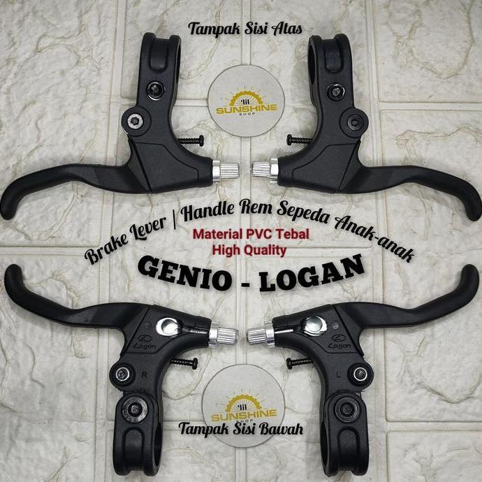 Handle Rem Sepeda Anak 16 18 20 Genio Logan Brake Lever High Quality Sepasang