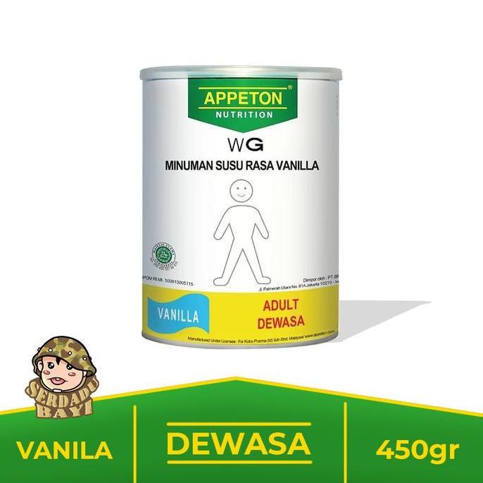 Appeton Weight Gain Vanila 450 gram