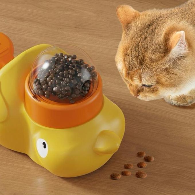 LOWARY mainan tempat makan anjing kucing dog puzzle feeder toys dog feeder cat feeder pet feeder