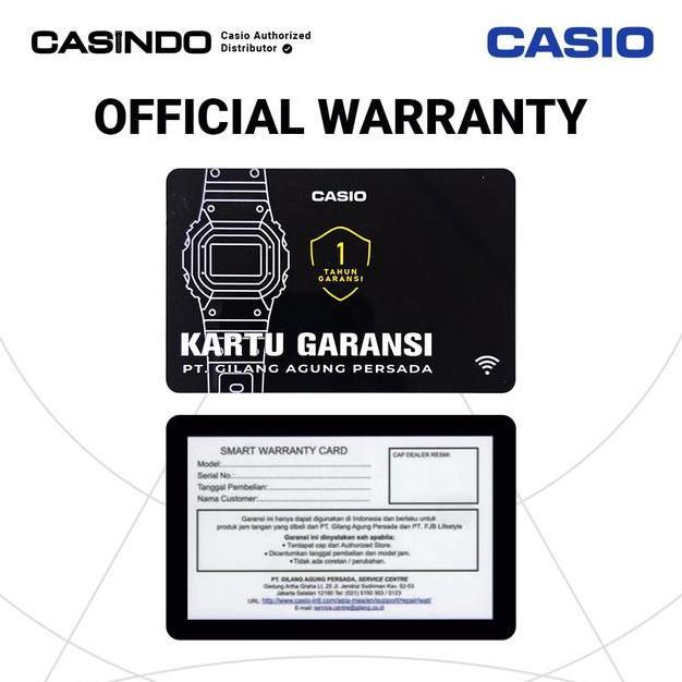 Clock- Casio Jam Tangan Pria General W-201-1Bvdf Dital Black