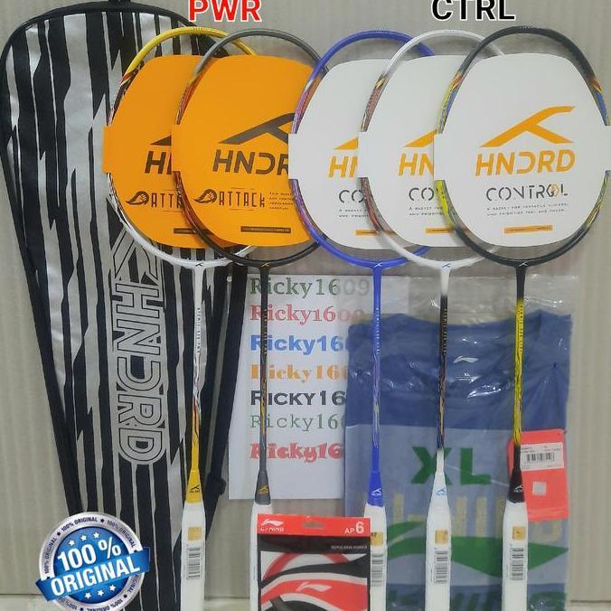 NEW RAKET BADMINTON HUNDRED ATOMIC-X 38 POWER / ATOMIC-X 38 CONTROL 38 lbs