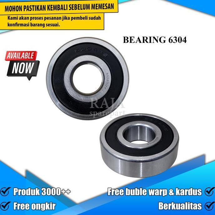 6304 BANTALAN BEARING / LAKER / BEARING 6304 SGA27