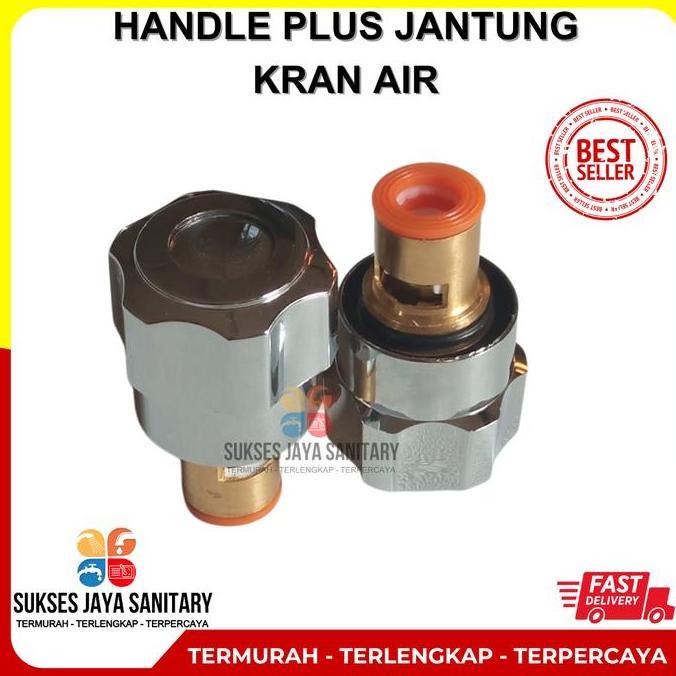 ZASSAT Handle Plus Jantung Kran Air, Kran Cabang, Kran Angsa, Kran Flexible Mudah Di Pasang