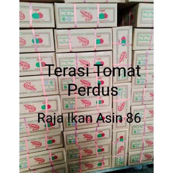 Terasi Udang Cap Tomat isi 1000Pcs x 7gr / Terasi Udang Per dus / 1Dus Alqshop