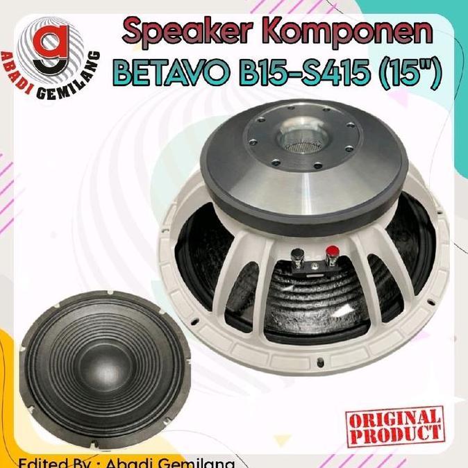 Speaker Komponen BETAVO B15-S415 15inch/Speaker Komponen BETAVO B15S415 ORINAL
