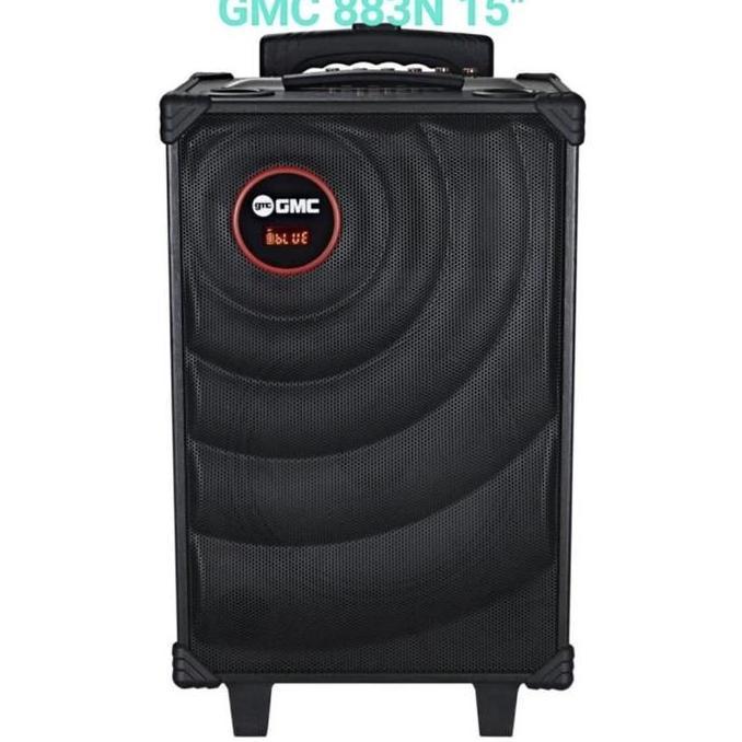 GMC 883N SPEAKER GMC 15 inci GMC PORTABLE SPEAKER GMC 883 N SPEAKER GMC 15 inci Speaker Portable GMC