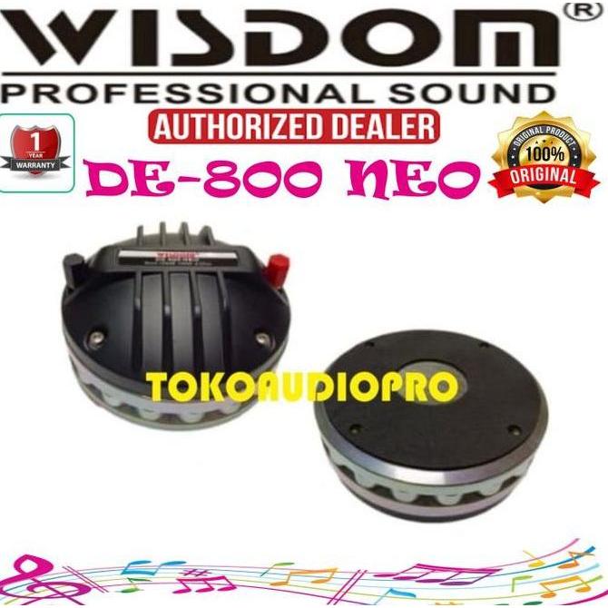 Driver Wisdom DE800Neo Driver Speaker Wisdom Component DE-800Neo