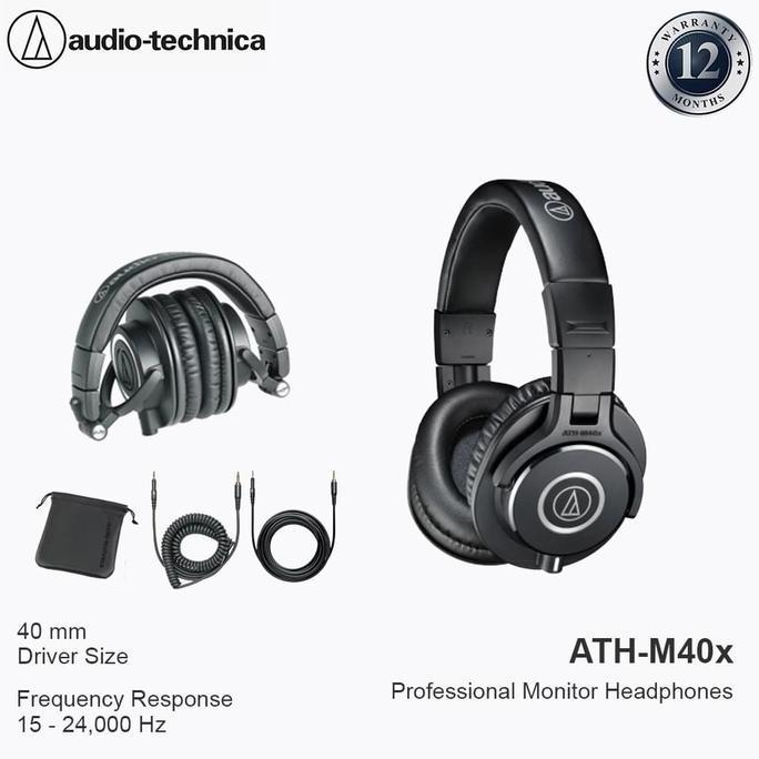 Audio-Technica ATH-M40X BLACK