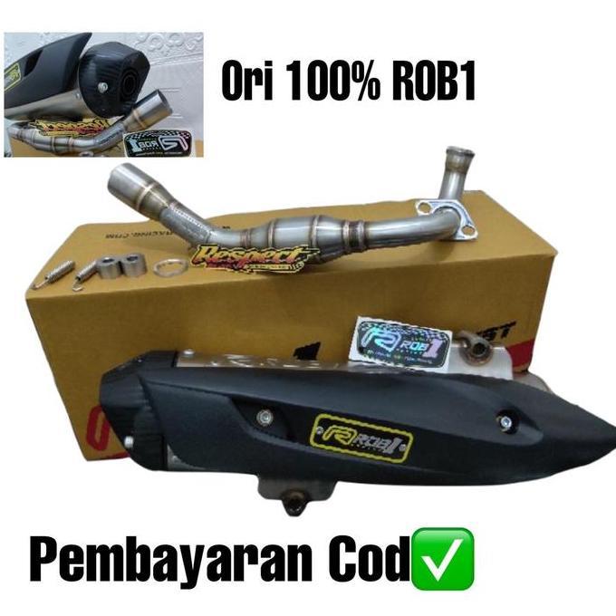 Knalpot Rob1 Aerox Old - Lexi Cap V Standart racing
