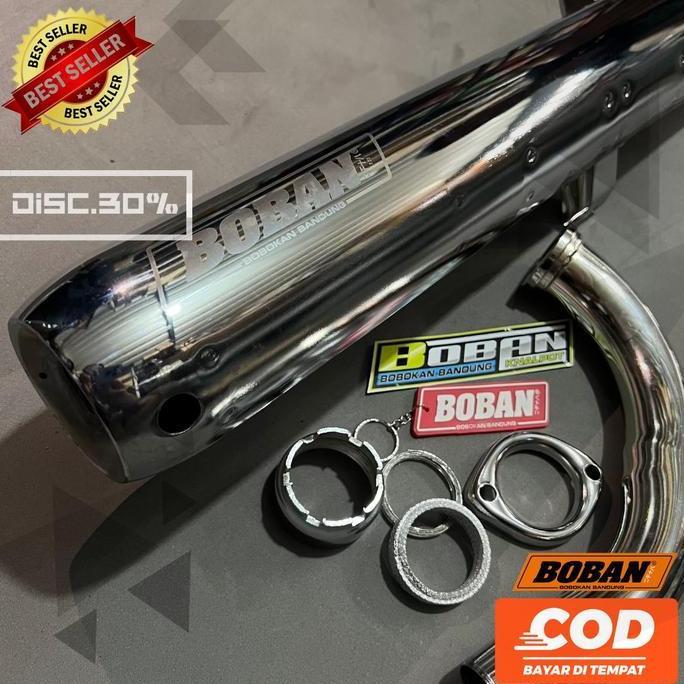 BOBAN FULLSET KNALPOT BOBAN C33 BOBAN C39 DAN NVKLIR