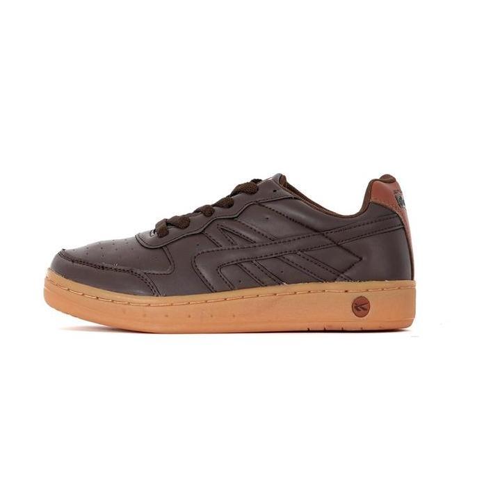 Scarpa- Spotec Sneakers Navaro Sepatu Sneakers Pria Nita - Coklat Gum