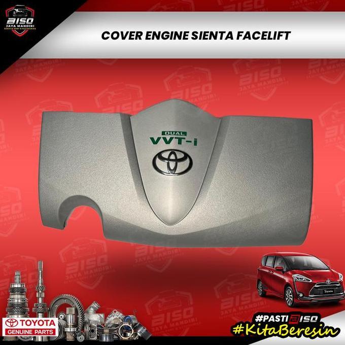 Cover Engine Sienta Facelift Plug N Play untuk Pemasangan Filter Udara Toyota Sienta Facelift