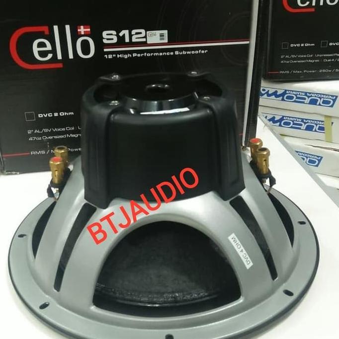 Promo SUBWOOFER CELLO S12 (KONDISI 100% BARU & ASLI GARANSI RESMI) Diskon