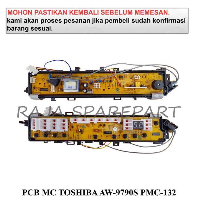 MODUL MESIN CUCI / PANEL / PCB MESIN CUCI TOSHIBA AW-9790S PMC-132 SGA27