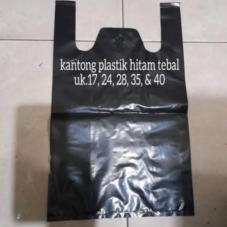 GROSIR - Kantong Tebal Plastik Tebal Kresek Tebal Hitam