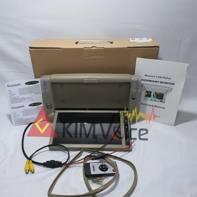 Promo TV Roof /tv plafon Enigma 9 inch khusus toyota Diskon