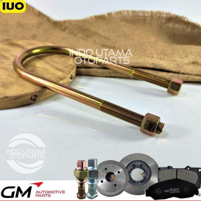 Ubolt U Bolt Panjang 190.5 Mm Lebar 76.99 Diameter 12 Behel Per Gm