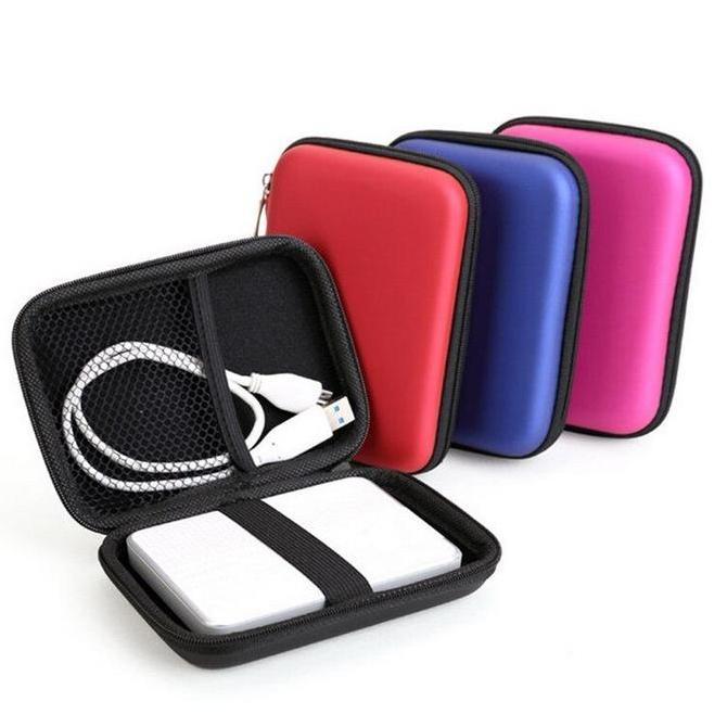 Tas Kotak Organizer USB Kabel Data Charger Earphone TWS Anti Air