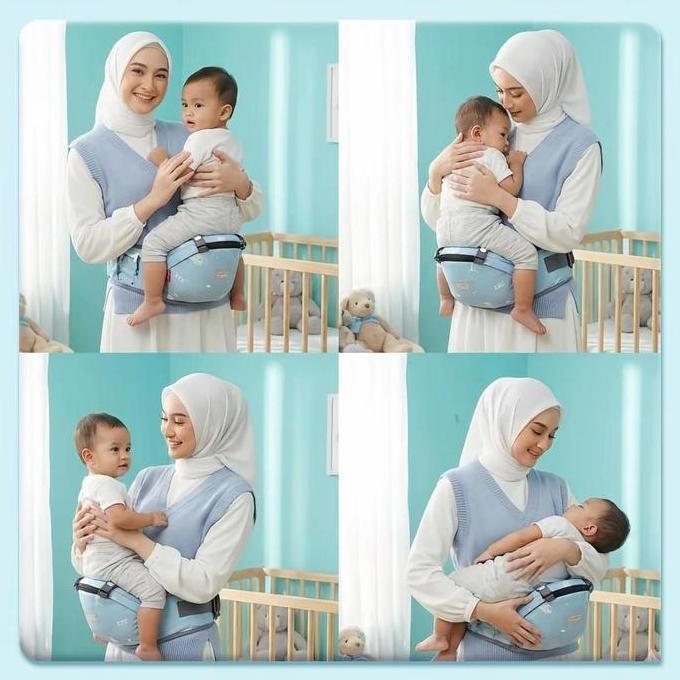 Gendongan Bayi / Hipseat Baby Carrier / Aixinta Gendongan Bayi Depan / Gendongan Bayi Aneka Variasi