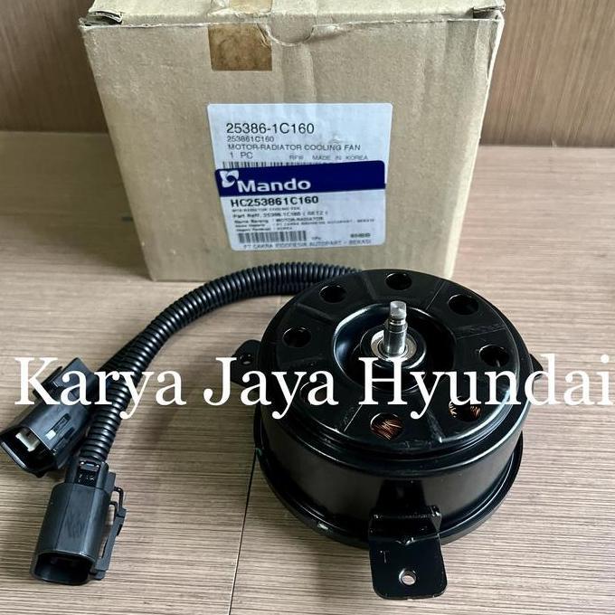 Motor fan radiator Hyundai Getz ( 2 soket)