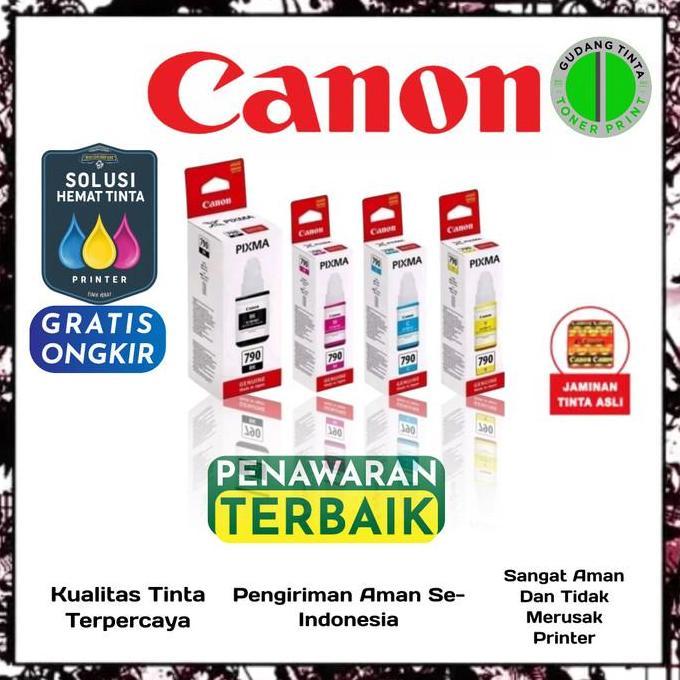 Tinta Canon GI-790 Original Printer Canon G1000 G2000 G3000 G4000