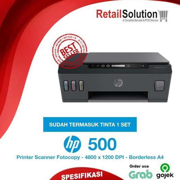 HP Smart Tank 500 AIO Printer - Print Scan Copy USB Pengganti HP 315
