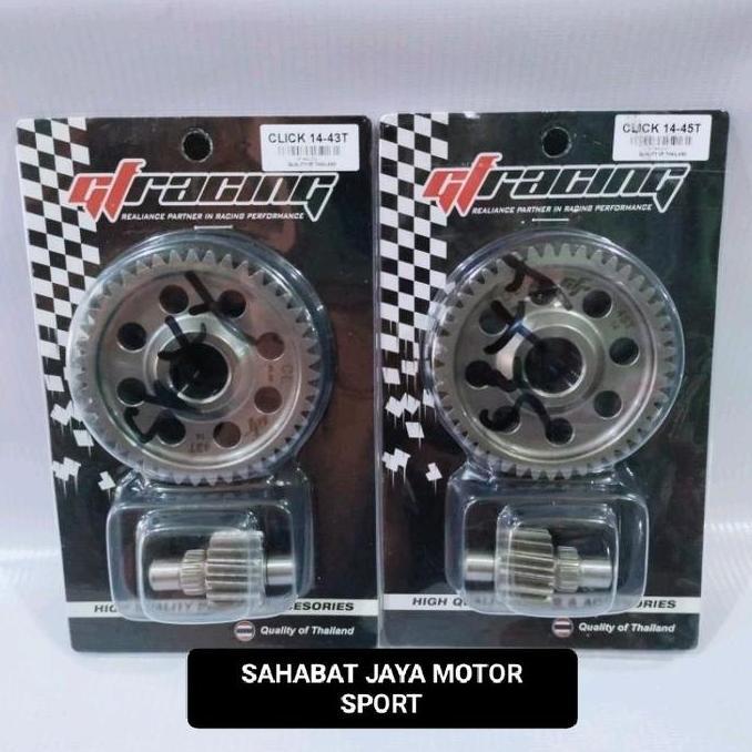 Gigi Rasio GF RACING Beat Karbu Scoopy Karbu Vario 110 Karbu Techno Beat Fi Stater Kasar Non ESP Sco