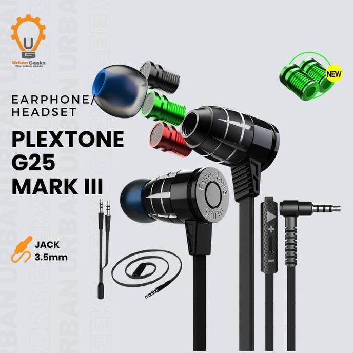 Plextone G25 Gaming Earphone Noise Canceling Stereo Headset alt G20
