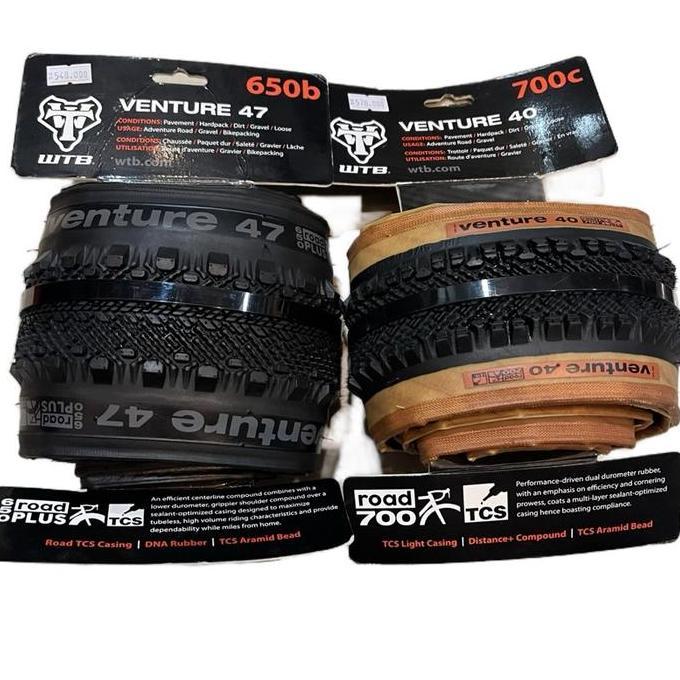 Promo Wtb Venture 650Bx47 700X40 Black Tw / Ban Luar Sepeda Wtb Tire Tubeless Tcs Cod