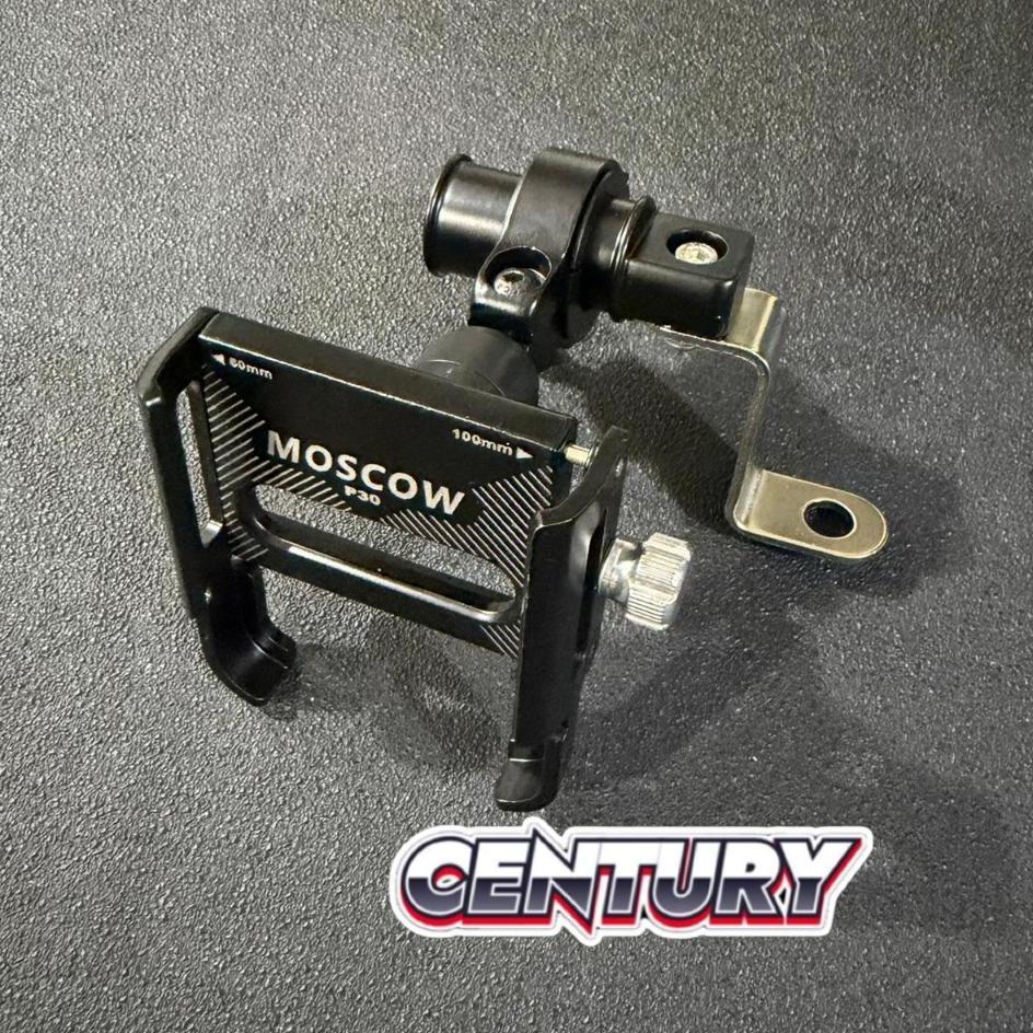 Holder Phone Holder Hp Sepeda Motor Alumunium Alloy Tempat Hp Dudukan Hp Sepeda Motor Holder Vario B