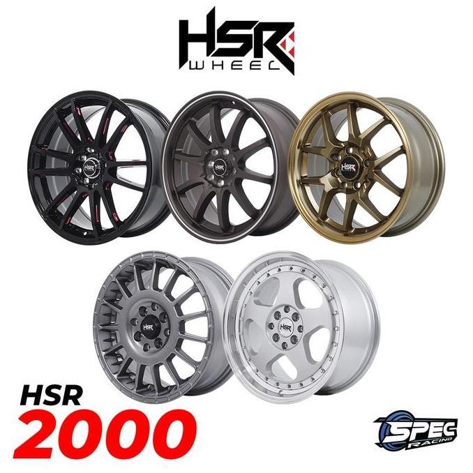 Velg Mobil Ring 14 Sampai Ring 22 Hsr Wheels - HSR2000