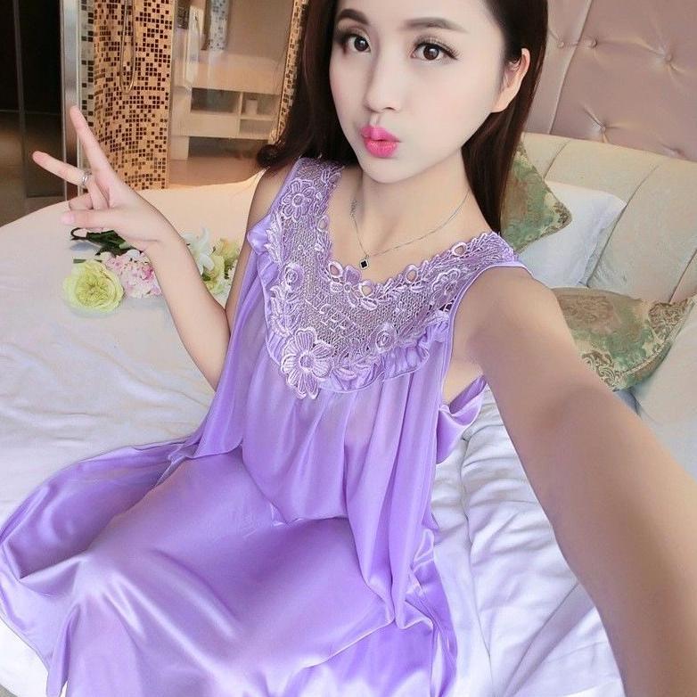 deals tidur Baju Tidur Wanita Jumbo XXL Daster Lingerie Model Transparan Bahan Lembut Nyaman Dipakai