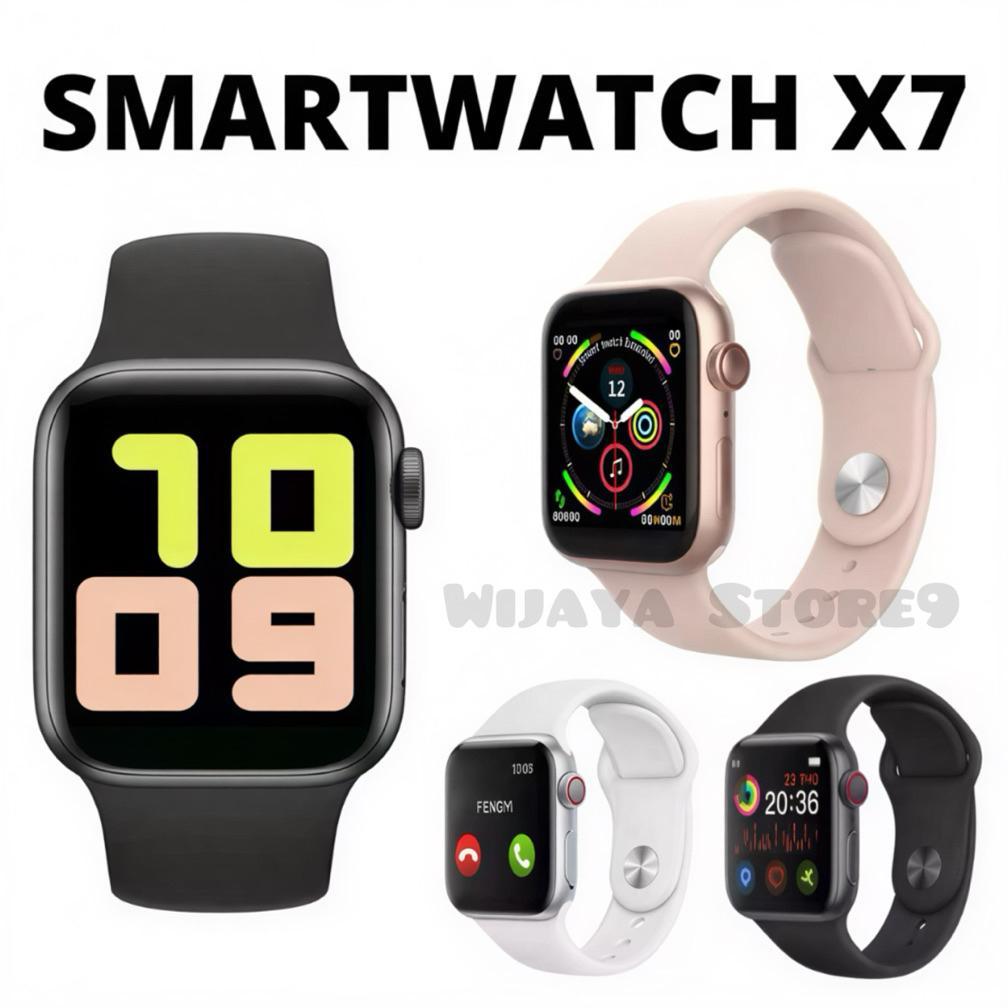 Best Deals Smartwatch X7 Original Jam Tangan Bluetooth Sport Fitness Pedometer Heart Rate Monitor Ku